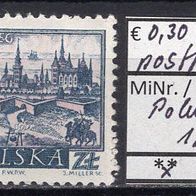 Polen 1960 Historische Städte (II) MiNr. 1213 postfrisch