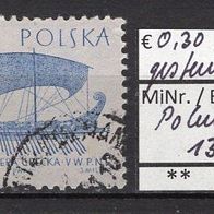 Polen 1963 Segelschiffe (I) MiNr. 1385 gestempelt