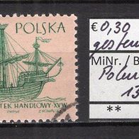Polen 1963 Segelschiffe (I) MiNr. 1390 gestempelt