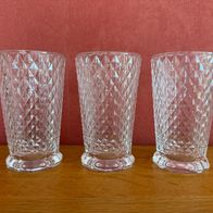 Villeroy & Boch "Retro Country" - 3 Longdrinkgläser in TOPzustand!