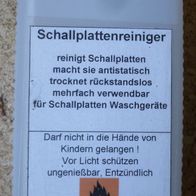 Schallplattenreiniger für Schallplatten Waschgeräte usw