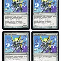 4x "Sägezahn-Drescher", Common aus "Fünfte Morgenröte", Erhaltung siehe Text