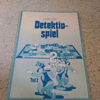 Beilage Detektiv Spiel zu Heft 19 aus 1978