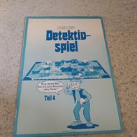 Beilage Detektiv Spiel zu Heft 21 aus 1978