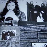 Lacuna Coil 5 pc German Clippings Full Page Article Bericht