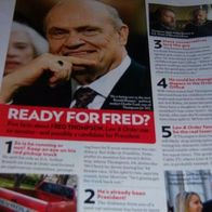 Fred Thompson Law & Order Article US Clippings Bericht