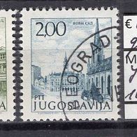 Jugoslawien 1972 Freimarke: Sehenswürdigkeiten MiNr. 1476 x - 1477 x gestempelt