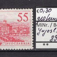 Jugoslawien 1959 Freimarken: Technik und Architektur MiNr. 896 gestempelt