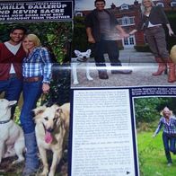 Camilla Dallerup Kevin Sacre Hollyoaks Full Pages Clippings