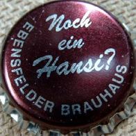 Ebensfelder Hansi braun 2015 Bier Kronkorken Brauerei Kronenkorken neu in unbenutzt