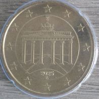 50 Euro Cent BRD 2025 Kursmünze A Stgl aus KMS Deutschland