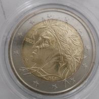 2 Euro Italien 2005 Kursmünze bankfrisch Dante Alighieri