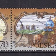 Polen 1999 Helden der Sienkiewicz-Trilogie Zusammendruck MiNr. 3756 - 3757 Vollstempe