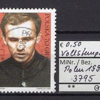 Polen 1999 15. Todestag von Jerzy Popieluszko MiNr. 3795 Vollstempel