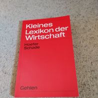 Kleines Lexikon der Wirtschaft