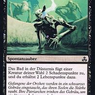 4x "Bad in der Düsternis" Common aus "Der Gildenbund", ungespielt