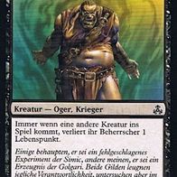 4x "Giftbauch-Oger" Common aus "Der Gildenbund", ungespielt