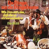 7"DE DINGS Un De Dingsbums · Wie kummt´n des, daß die so struwwelisch is (RAR 1979)