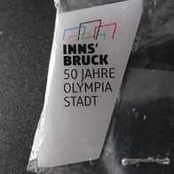 Städte-Pin: Innsbruck, 50 Jahre Olympia Stadt, Österreich OVP