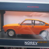Opel Kadett C GTE Coupe orange 1:18 Norev