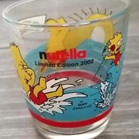 Trinkglas Simpsons Nutella Sammleredition 2002 * *