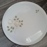 Tortenplatte von Thomas Germany Rosenmotiv 70er Jahre Vintage *