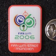 Pin: "FIFA WM 2006" -Fifa WM Stadt München