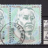 Polen 2017 Polnische Kreditgenossenschaften Paar MiNr. 4911 Vollstempel