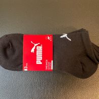 PUMA 201103001 - 3 Paar Sneaker-Socken Gr. 39-42 - black NEU & OVP !