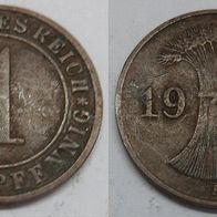 Deutsches Reich 1 Reichspfennig 1924 (A) ## Li3