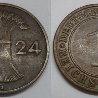 1 Reichspfennig 1924 (G) ## Li11