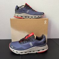 ON Cloudnova Form Herren Laufschuhe - Allroundlaufschuhe - denim-red Gr. 7,5 (40,5)