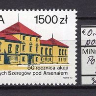 Polen 1993 50. Jahrestag Aktion "Graue Reihen" MiNr. 3438 postfrisch