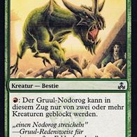 4x "Gruul-Nodorog" Common aus "Der Gildenbund", ungespielt