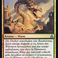 4x "Straßenknackerwurm" Common aus "Der Gildenbund", ungespielt
