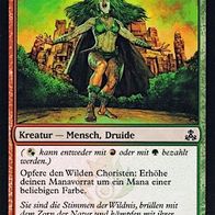 4x "Wilder Chorist" Common aus "Der Gildenbund", ungespielt