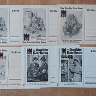 Postkarten DRK 6 Stück