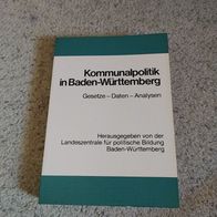 Kommunalpolitik in BaWü