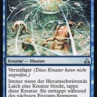 3x "Herumschwirrender Laich" Uncommon aus "Der Gildenbund", ungespielt