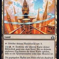 3x "Nivix, Horst des Feuerhirns" Uncommon aus "Der Gildenbund", Erhaltung siehe Text