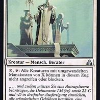 4x "Salbadernde Bürokraten" Uncommon aus "Der Gildenbund", Erhaltung siehe Text