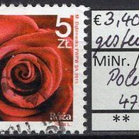 Polen 2015 Freimarke: Blumen und Früchte MiNr. 4789 gestempelt