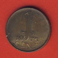 Niederlande 1 Cent 1975
