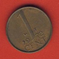 Niederlande 1 Cent 1972