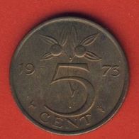 Niederlande 5 Cent 1973
