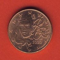 Frankreich 1 Cent 2022