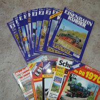 15 x Eisenbahnkurier von 1995 - Das Magazin für Eisenbahn- und Modellbahnfreunde