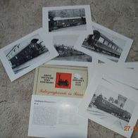 47 Fotos + technische Daten + Beschreibung von Eisenbahnen 1839 - 1989