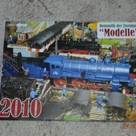 Eisenbahn-Kalender von 2010 Romantik der Eisenbahn "Modelle"