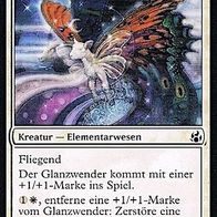 4x "Glanzwender", Common aus "Morgenluft", ungespielt - Dt./ Engl